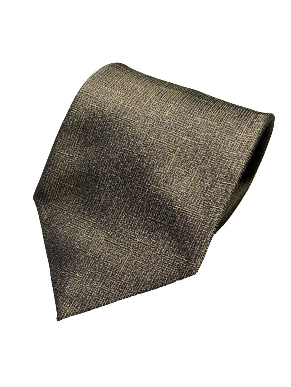 Domenico Franco Tie 100% Silk Made in Canada Hopsack Woven 3.75"